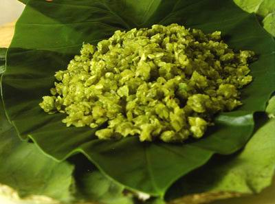 Cách nấu chè cốm hạt sen