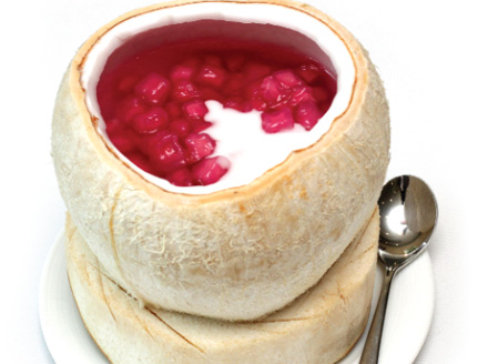 Cách nấu chè củ năng nước dừa ngon tuyệt vời