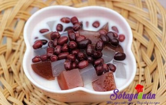 Cách nấu chè đậu thạch rau câu ngon lạ hạ nhiệt cho sỹ tử mùa thi