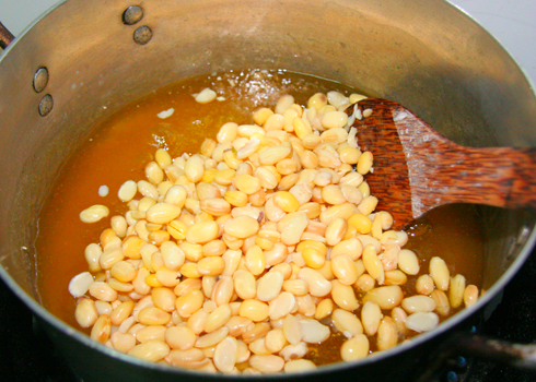 Cách nấu chè đậu ván nếp