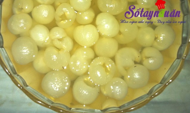 Cách nấu chè nhãn hạt sen