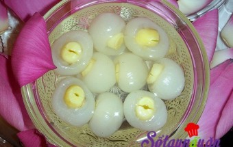 Cách nấu chè nhãn hạt sen