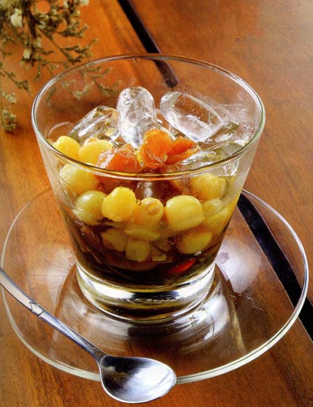 Cách nấu chè thạch sen nhãn ăn là thích liền