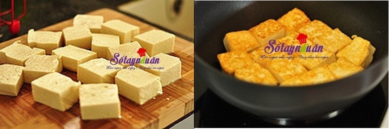 Cách nấu đậu phụ xốt cay món ngon ngày lạnh