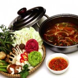 Cách nấu lẩu nấm chay thanh tịnh ngày vía