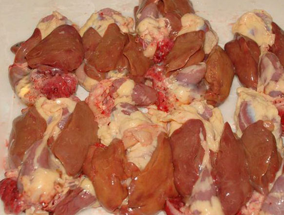 Cách nấu lòng gà phá lấu