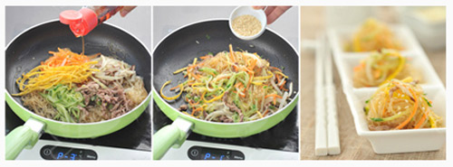 Cách nấu món miến xào chay ngày rằm