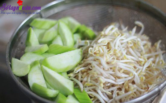 Cách nấu món mướp xào lòng gà ngon miễn chê