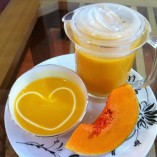 Cách nấu sữa bí đỏ