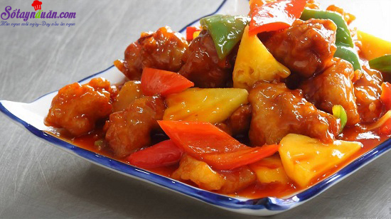Cách nấu sườn chua ngọt ngon cơm