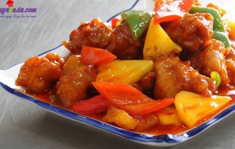 Cách nấu sườn chua ngọt ngon cơm