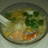 Cách nấu súp hải sản ngô non ngon miệng