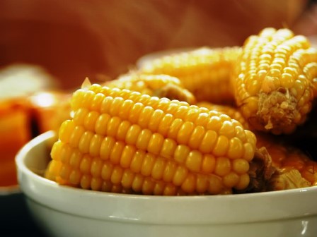 Cách nấu xôi bắp dẻo thơm làm món điểm tâm chay