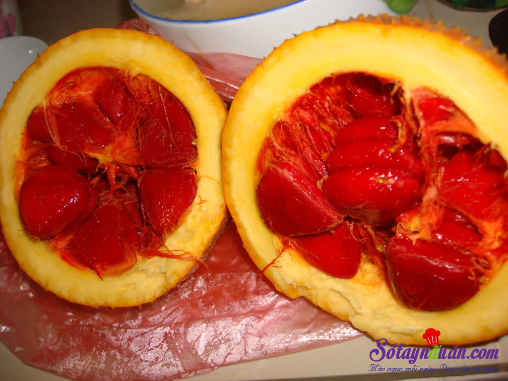 Cách nấu xôi gấc ngon, dẻo, đỏ tưng bừng