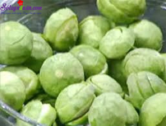 Cách ngâm sấu thơm mát không bị váng