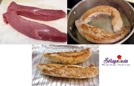Cách nướng thịt thăn lợn thơm ngon