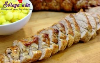 Cách nướng thịt thăn lợn thơm ngon