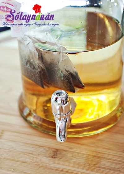 Cách pha trà chanh bạc hà