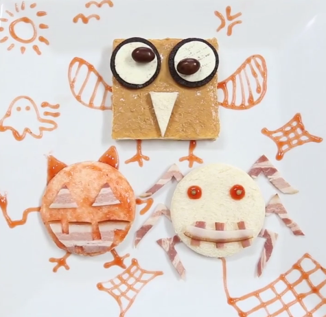 Cách tạo hình bánh mì xác ướp kinh dị cho halloween tới bến