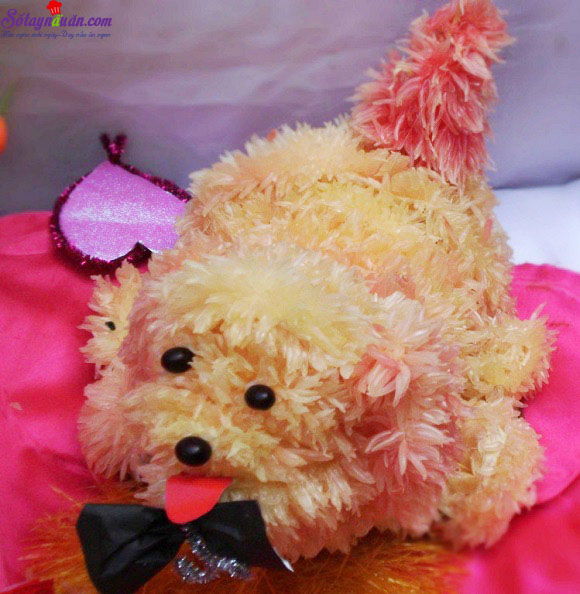 Cách tỉa trái cây thành hình con vật bày mâm cỗ trung thu