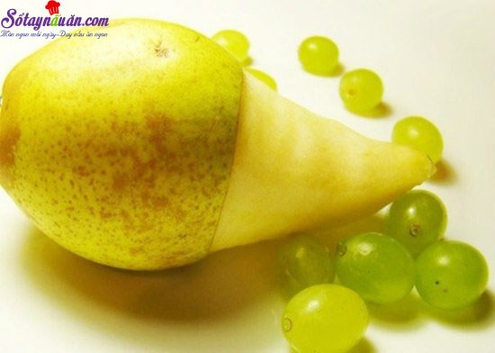 Cách tỉa trái cây thành hình con vật bày mâm cỗ trung thu