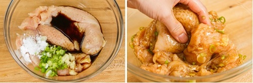 Cải bắp sốt nấm bào ngư thanh lọc cơ thể ngày hè