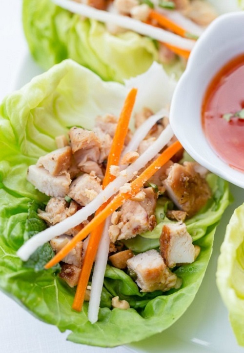 Cải bắp sốt nấm bào ngư thanh lọc cơ thể ngày hè