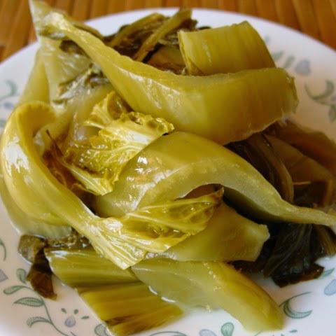 Cách làm cải bẹ muối chua ngon