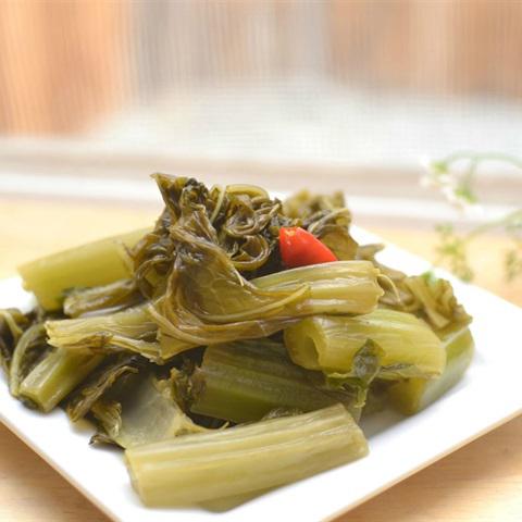 Cách làm cải bẹ xanh muối chua giòn ngon hấp dẫn