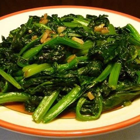 Cách làm cải bó xôi xào dầu hào