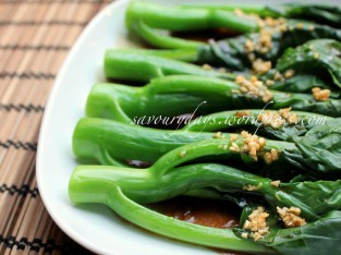 Cải làn sốt dầu hào