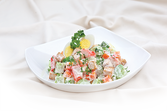 Cải làn trộn Mayonnaise