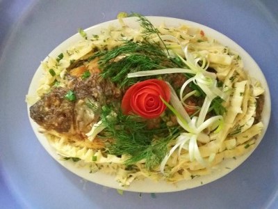 Cải ngọt xào nấm của mẹ