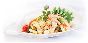 Cải thảo xào sò điệp