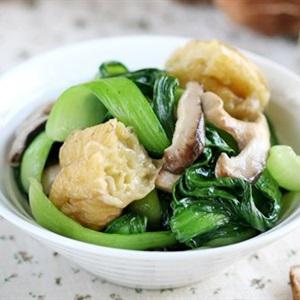 Cách làm cải thìa xào quẩy