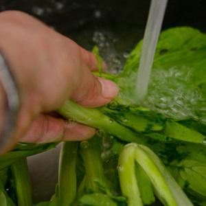 Cách làm cải thìa xào quẩy