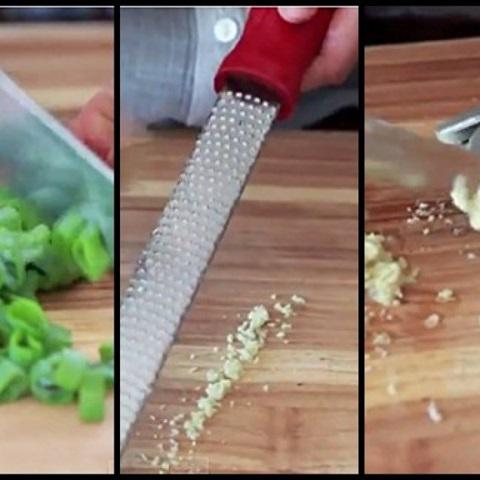 Cách làm cải thìa xào thịt gà băm