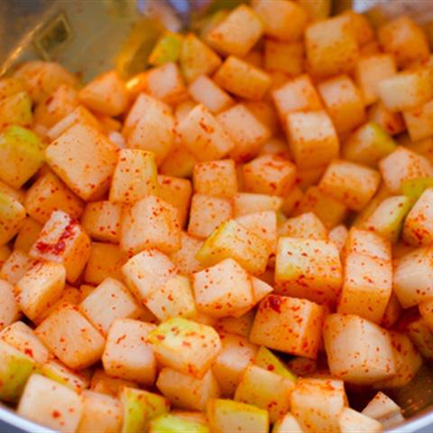 Cách làm cải trắng muối kiểu Hàn Quốc