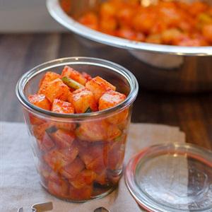 Cách làm cải trắng muối kiểu Hàn Quốc