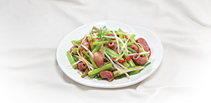 Cần nước xào bao tử cá basa