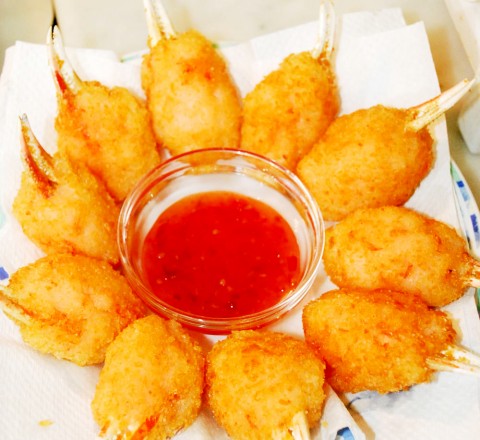 Càng ghẹ rang muối ngon