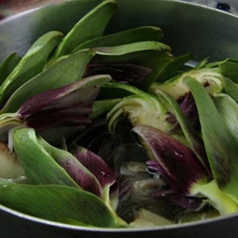 Cách làm canh atiso nấu giò heo