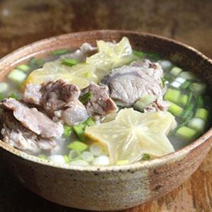 Cách làm canh bắp bò nấu khế