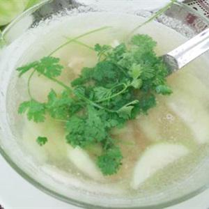 Cách làm canh bầu nấu tôm