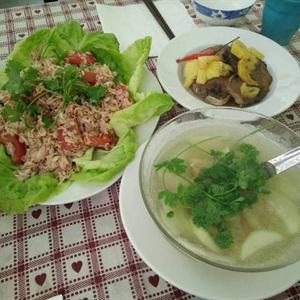 Cách làm canh bầu nấu tôm