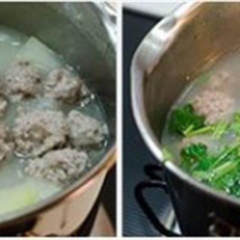 Cách làm canh bí đao thịt viên