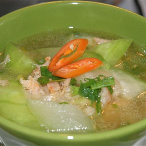 Cách làm canh bí đao tôm khô