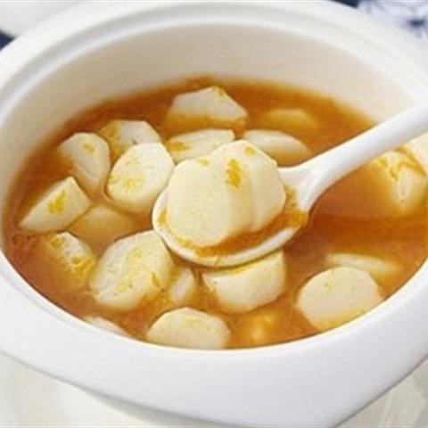 Cách làm canh bí đỏ khoai sọ