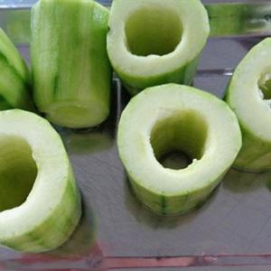 Cách nấu canh bí ngòi nhồi thịt