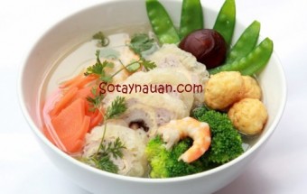 Canh bóng thập cẩm